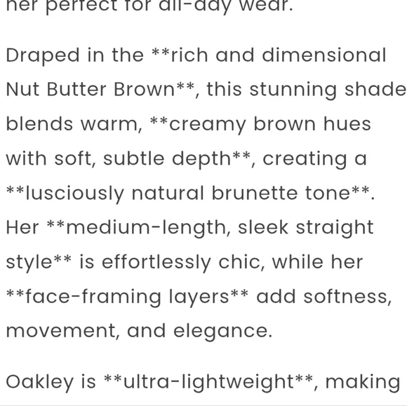 *Oakley Creme Brulee/Nut Butter* Wigs For Every Woman - Picture 7 of 8